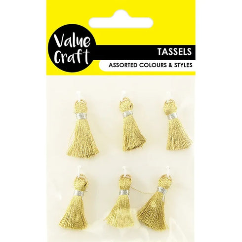 20mm Mini Tassels (available in 4 colours)